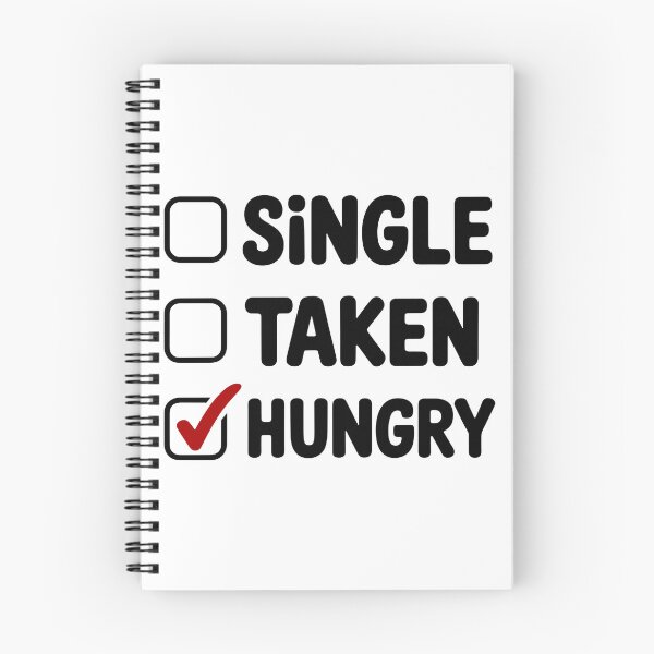 Item preview, Single Taken Hungry designed and sold by theartfulaspie.