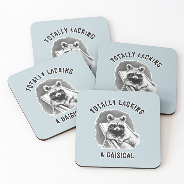 Item preview, Raccoon, cute, lazy and lacking a daisical designed and sold by RowanGraphics.