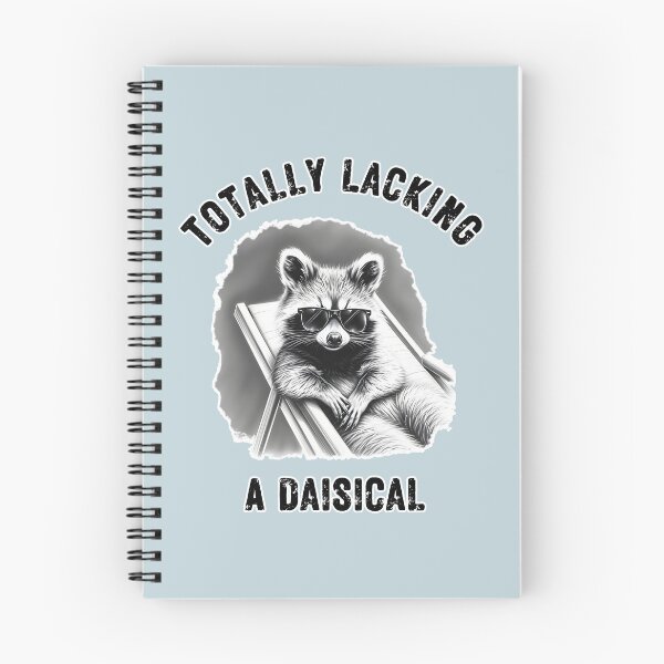 Item preview, Raccoon, cute, lazy and lacking a daisical designed and sold by RowanGraphics.