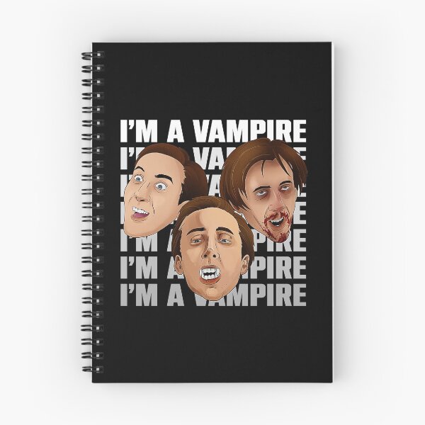 Item preview, Nicholas Cage - I'm A Vampire designed and sold by myhero2699.