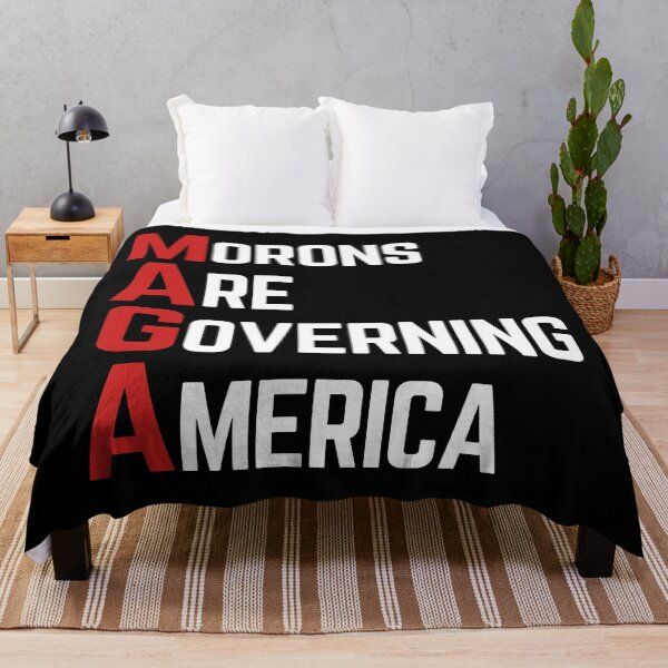 Item preview, Morons Are Governing America designed and sold by Crossroads-Art.