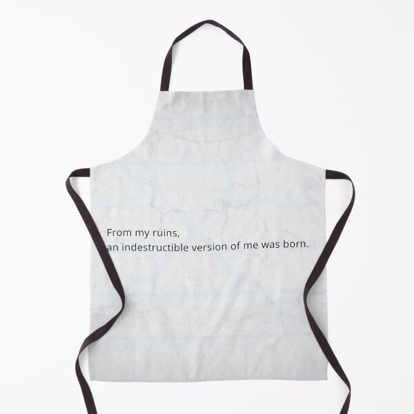 Item preview, Indestructible – Born From Ruins Poster" designed and sold by chapeto.