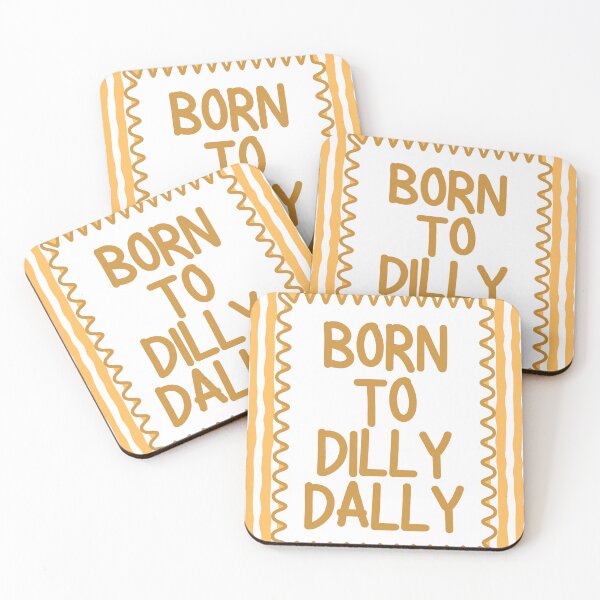 Item preview, Born To Dilly Dally in Yellow designed and sold by Dondonmart.