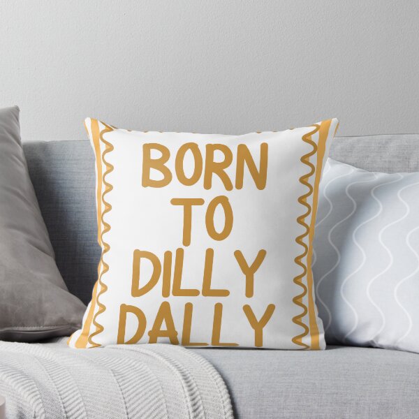 Item preview, Born To Dilly Dally in Yellow designed and sold by Dondonmart.