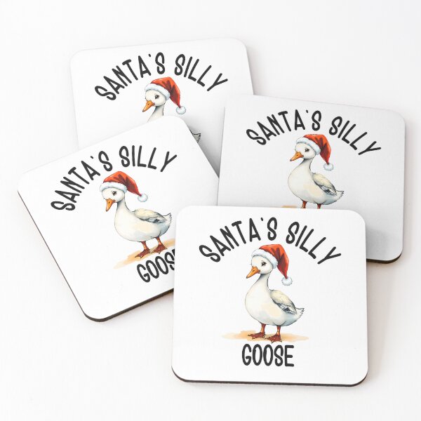 Item preview, Santa's Silly Goose Christmas  designed and sold by RowanGraphics.