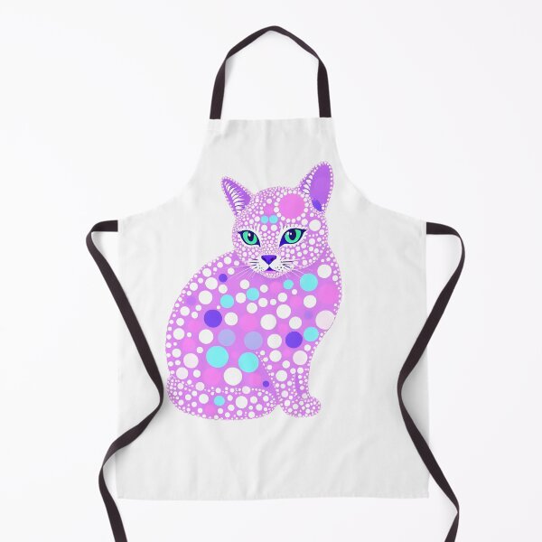 Item preview, Cat in Abstract Purple designed and sold by RowanGraphics.