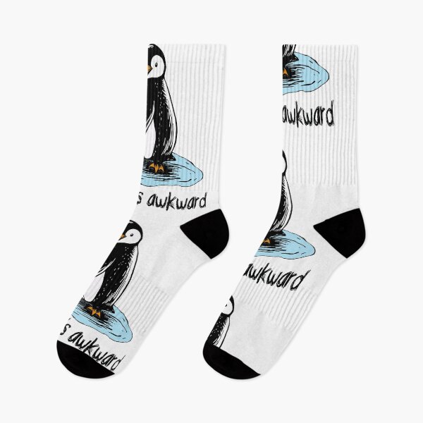 Item preview, Cute penguin. Well, that's awkward. designed and sold by RowanGraphics.
