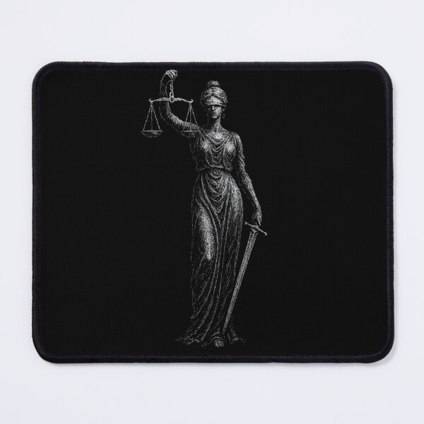 Item preview, Gothic Distressed Lady Justice designed and sold by Mortisigil.