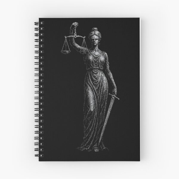 Item preview, Gothic Distressed Lady Justice designed and sold by Mortisigil.