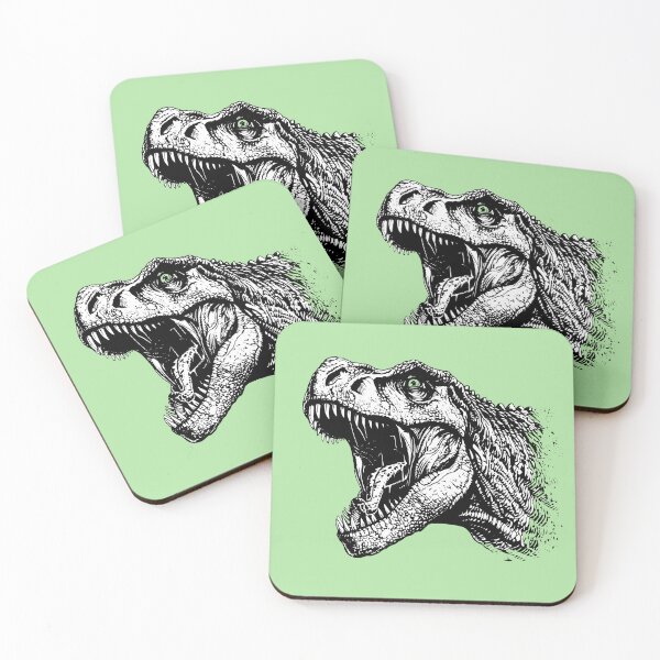 Item preview, T Rex Dinosaur Head Shot designed and sold by RowanGraphics.