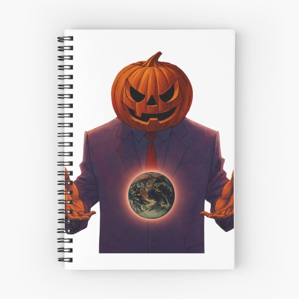 Item preview, Mysterious Pumpkin-Head Entity Holding the Earth designed and sold by Imageture-Art.