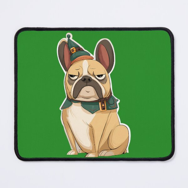 Item preview, Elf French Bulldog - Holiday Frenchie designed and sold by purrfect pattern.