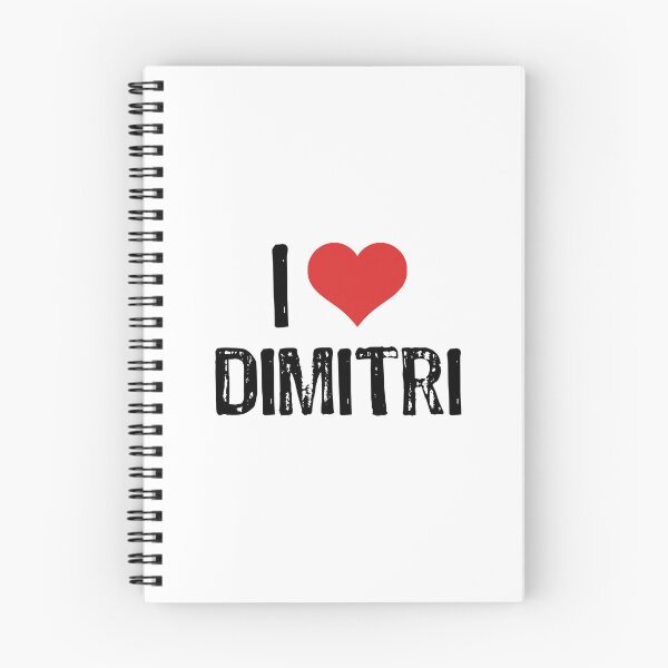 Item preview, I Love Dimitri designed and sold by The "I Love Everything" Shop.