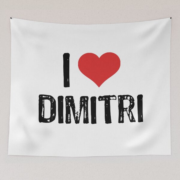 Item preview, I Love Dimitri designed and sold by The "I Love Everything" Shop.