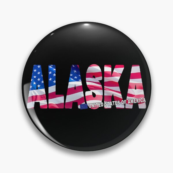 Item preview, ALASKA United States of America - Sticker Tee Shirt designed and sold by Adam Gormley.