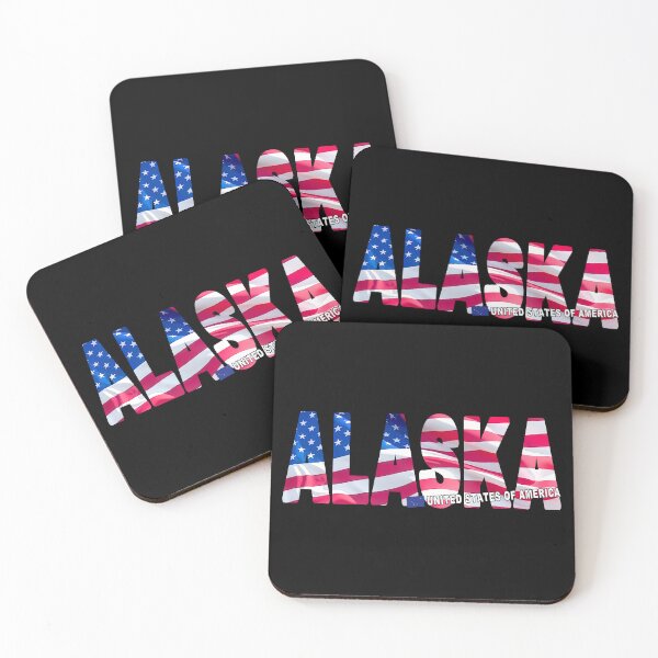 Item preview, ALASKA United States of America - Sticker Tee Shirt designed and sold by Adam Gormley.