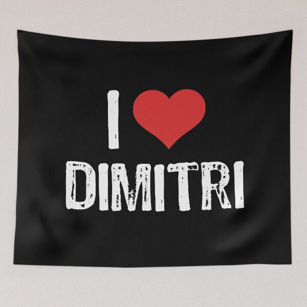 Item preview, I Love Dimitri designed and sold by The "I Love Everything" Shop.