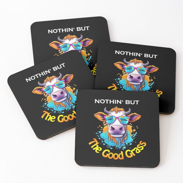 Item preview, Psychedelic cow looking for greener pastures. designed and sold by RowanGraphics.
