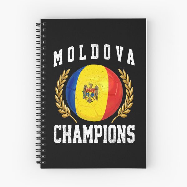 Item preview, SOCCER BALL FLAG CHAMPIONS - MOLDOVA - Fans and Teams for Men and Women T-shirt designed and sold by wallsandpatts.