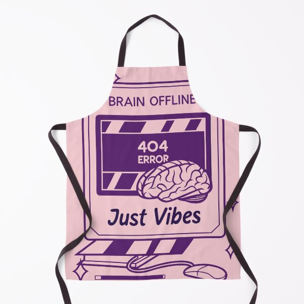 Item preview, Brain Offline 404 Error | Just Vibes | Funny Mental Health Art designed and sold by Taanva.