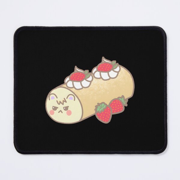 Item preview, Marshmallow Swiss Roll — Kawaii Dessert designed and sold by LashMcgregory.