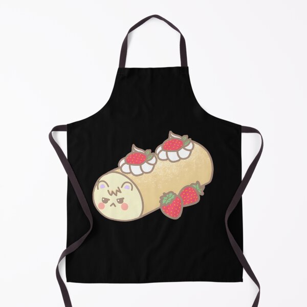 Item preview, Marshmallow Swiss Roll — Kawaii Dessert designed and sold by LashMcgregory.