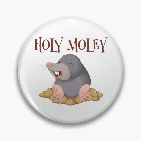 Item preview, Holy Moley Cute Garden Mole designed and sold by RowanGraphics.
