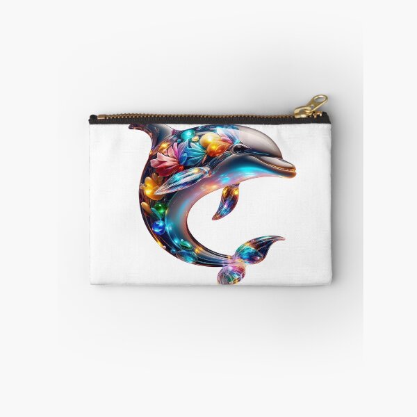 Item preview, Cute Glassy Dolphin Art designed and sold by GloriousArtSKD.