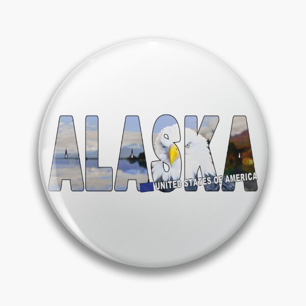 Item preview, ALASKA United States of America - Bald Eagle Bird Close designed and sold by Adam Gormley.