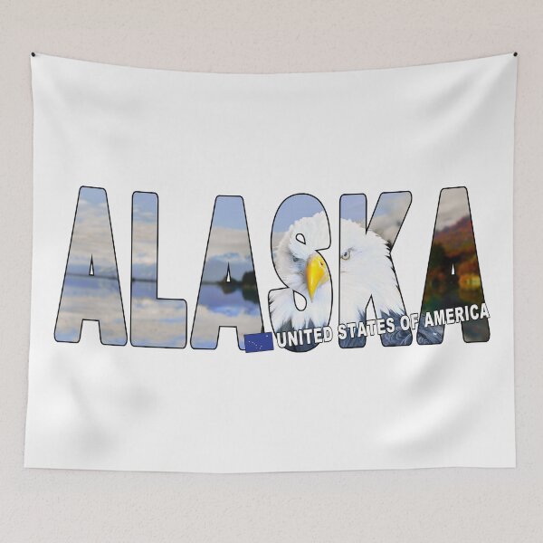 Item preview, ALASKA United States of America - Bald Eagle Bird Close designed and sold by Adam Gormley.