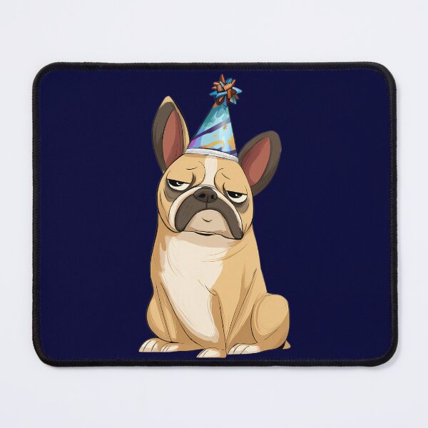 Item preview, Party French Bulldog Sticker designed and sold by purrfect pattern.