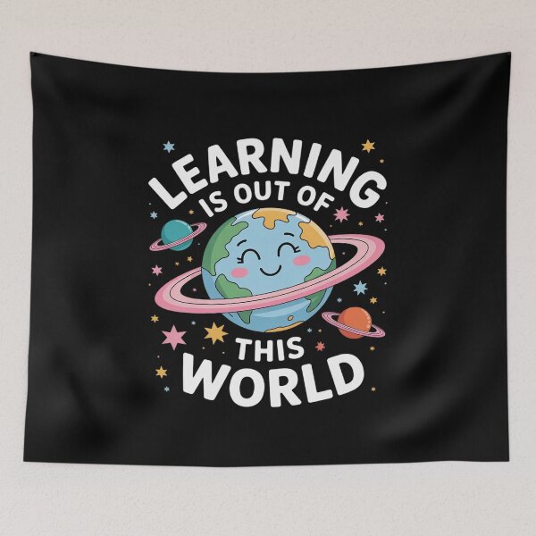 Item preview, Science Teacher Learning Is Out Of This World Planet  designed and sold by Belkisallen.