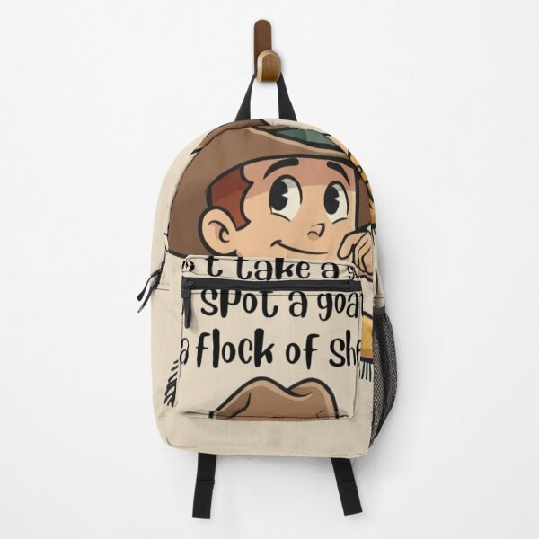 Item preview, Goat in a Flock of Sheep - Funny Cowboy Genius Quote designed and sold by Art's Diner.