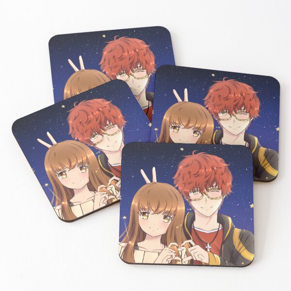 Item preview, Mystic Messenger - MC X Seven designed and sold by Melikitsune.