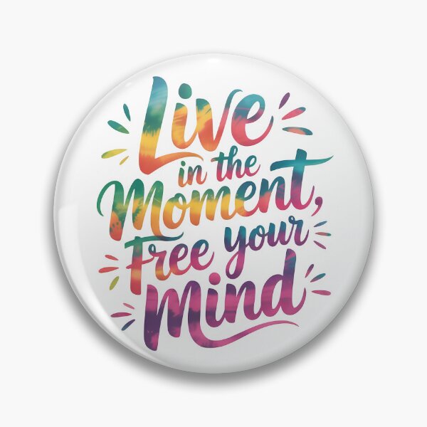 Item preview, Live in the moment, Free your mind designed and sold by nimmitrends.