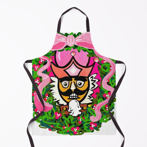 Item preview, Nutcracker Pink Bow Wreath Christmas Holiday designed and sold by TinaSalazar.