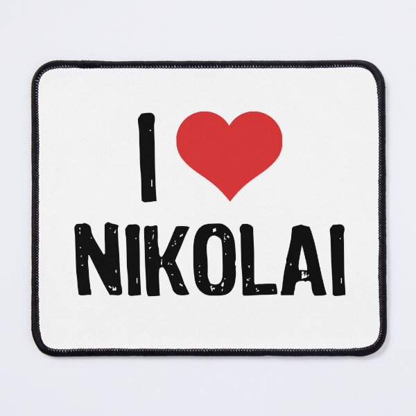 Item preview, I Love Nikolai designed and sold by The "I Love Everything" Shop.
