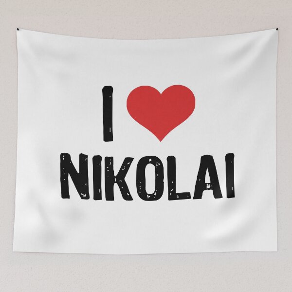 Item preview, I Love Nikolai designed and sold by The "I Love Everything" Shop.
