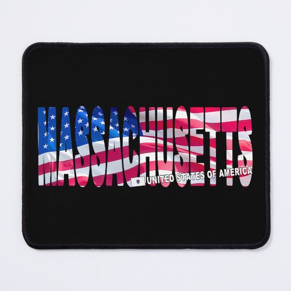Item preview, MASSACHUSETTS United States of America - Sticker Tee Shirt designed and sold by Adam Gormley.
