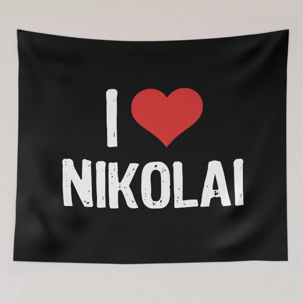 Item preview, I Love Nikolai designed and sold by The "I Love Everything" Shop.