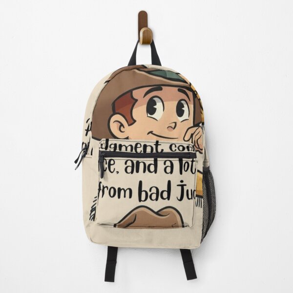 Item preview, Good Judgment - Funny Bad Experience Cowboy Quote designed and sold by Art's Diner.