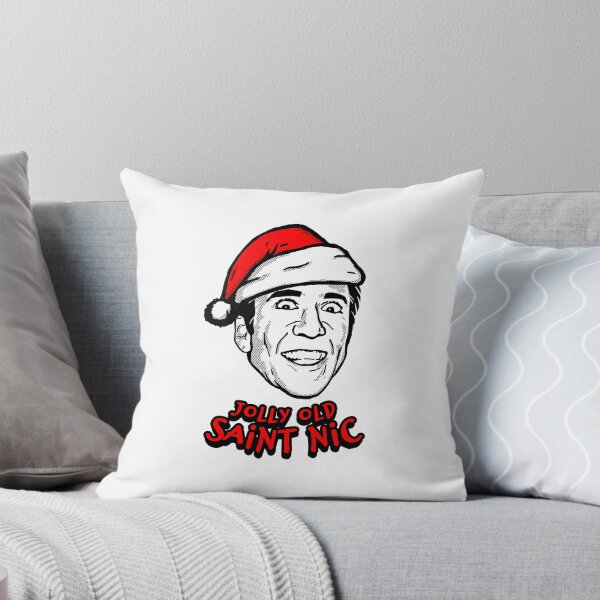 Item preview, Jolly Old Saint Nic (Nicolas Cage Santa Claus Christmas) designed and sold by myhero2699.