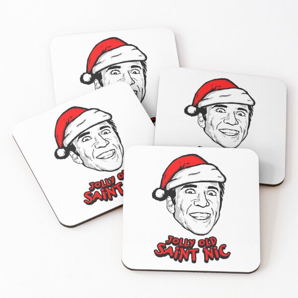 Item preview, Jolly Old Saint Nic (Nicolas Cage Santa Claus Christmas) designed and sold by myhero2699.