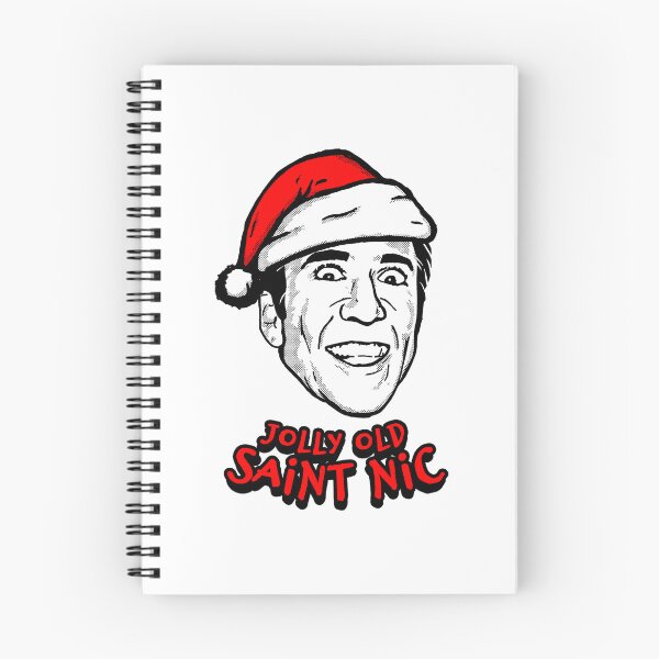 Item preview, Jolly Old Saint Nic (Nicolas Cage Santa Claus Christmas) designed and sold by myhero2699.