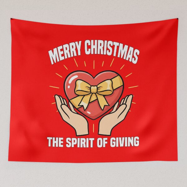 Item preview, MERRY CHRISTMAS -  THE SPIRIT OF GIVING designed and sold by KEF Custom.