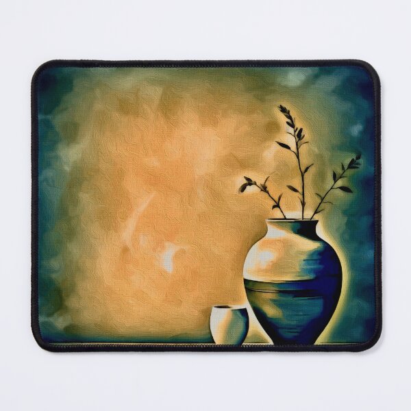 Item preview, Minimalist Vase Still Life Art designed and sold by Anas Arts.