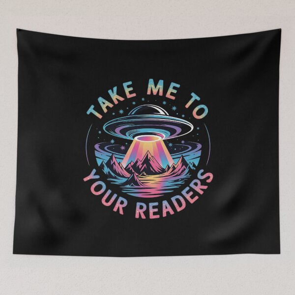 Item preview, Take Reading English Teacher Library Alien Space T-S  designed and sold by Belkisallen.