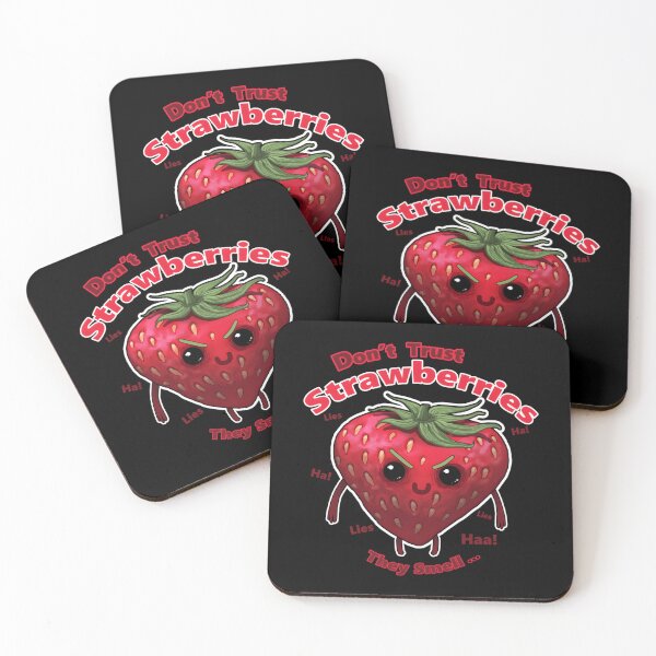 Item preview, Strawberries Is A Lie designed and sold by LashMcgregory.