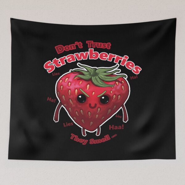 Item preview, Strawberries Is A Lie designed and sold by LashMcgregory.