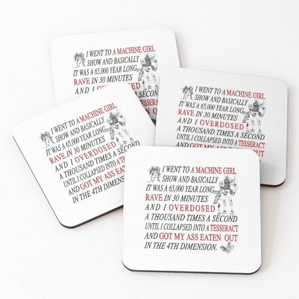 Item preview, I WENT TO A MACHINE GIRL SHOW  designed and sold by VioletKetkity.